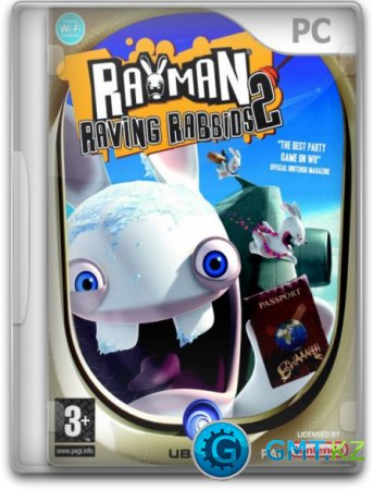 Rayman.   2 / Rayman Raving Rabbids 2 (2008/RUS/RePack  Fenixx)