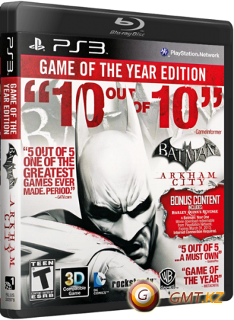 Batman: Arkham City GOTY Edition (2012/RUS/FULL/3.55 Kmeaw)