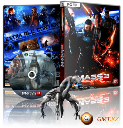 Mass Effect 3 Deluxe Edition v.1.5.5427.124 + 14 DLC (2012) RePack  Fenixx