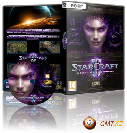 StarCraft 2 - Wings of Liberty + Hearts of the Swarm v.2.0.11.26825 (2013/RUS/RePack  z10yded)