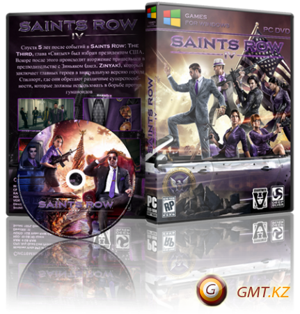 Saints Row 4 v.1.0u9 + 24 DLC (2013/RUS/ENG/RePack  Fenixx)