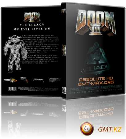 Doom 3: Absolute HD v.1.3.1 (2013/RUS/RePack  MAXAGENT)