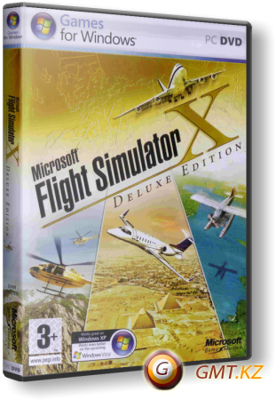 Microsoft Flight Simulator X Deluxe Edition (2007/RUS/ENG/)