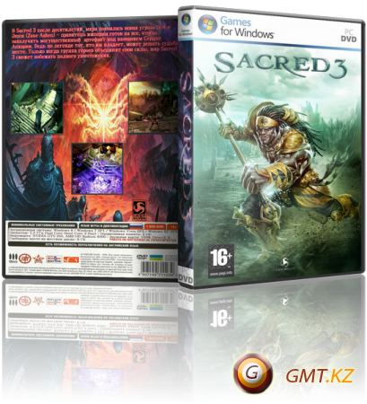 Sacred 3 v.1.0 + 3 DLC (2014/RUS/ENG/RePack  MAXAGENT)