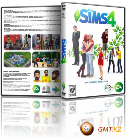 The Sims 4: Deluxe Edition v.1.95.207.1030 + DLC (2014) Origin-Rip