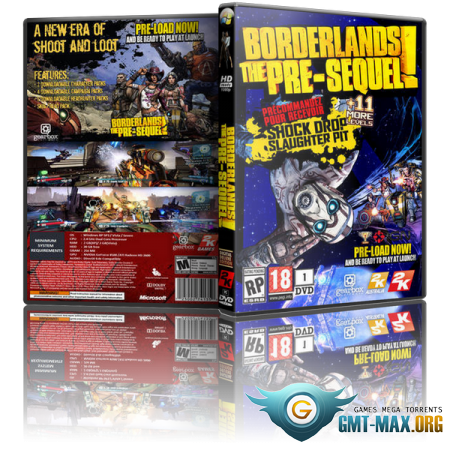 Borderlands The Pre Sequel Remastered v.2.0 + 7 DLC (2019/RUS/ENG/RePack от xatab)