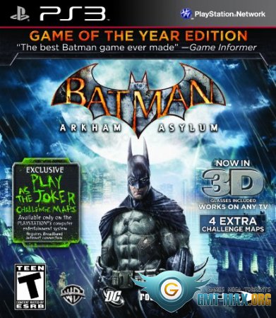 Batman: Arkham Asylum (2010/RUS/RIP)