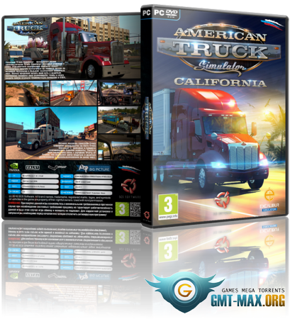 American Truck Simulator v.1.4.4.2s + 10 DLC (2016) RePack  MAXAGENT