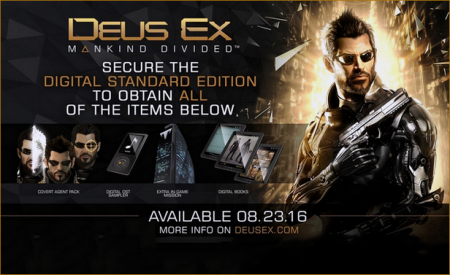 Deus Ex: Mankind Divided Deluxe Edition (2016/RUS/ENG/RePack  MAXAGENT)