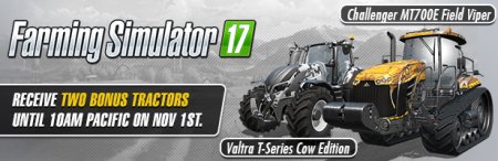Farming Simulator 17 v.1.2.0.0 + 2 DLC (2016/RUS/ENG/RePack  MAXAGENT)