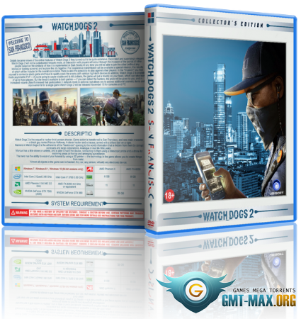 Watch Dogs 2 Digital Deluxe Edition v.1.17 +  DLC (2016/RUS/ENG/Uplay-Rip)