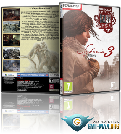 Syberia III /  3 Deluxe Edition v.3.0 + DLC (2017/RUS/ENG/RePack  xatab)