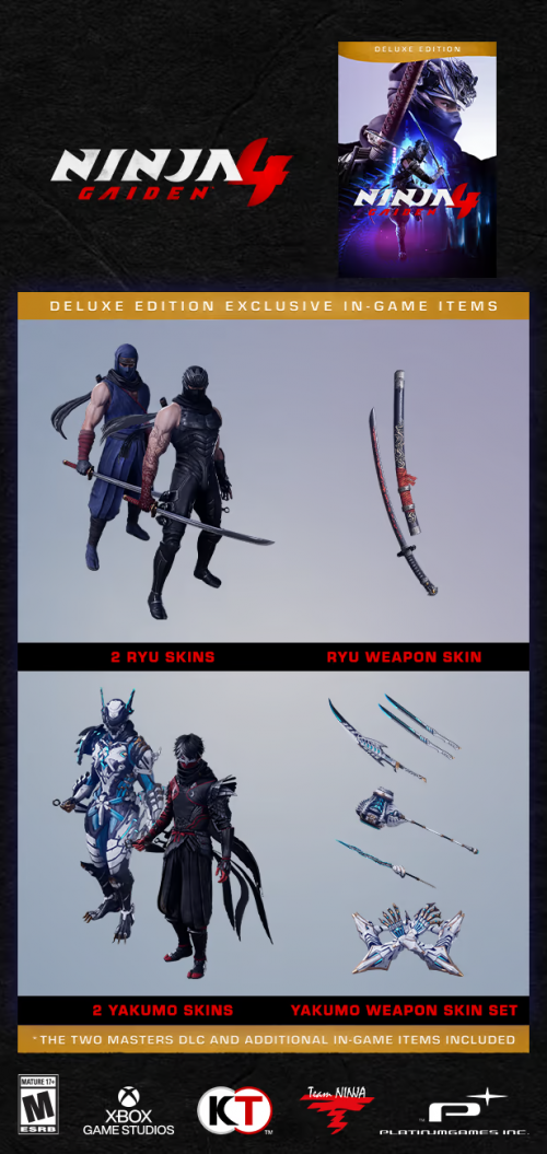 NINJA GAIDEN 4 Deluxe Edition v.1.0.2.0 (2025) Portable