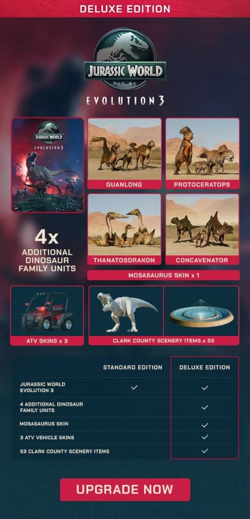 Jurassic World Evolution 3 Deluxe Edition (2025) Steam-Rip